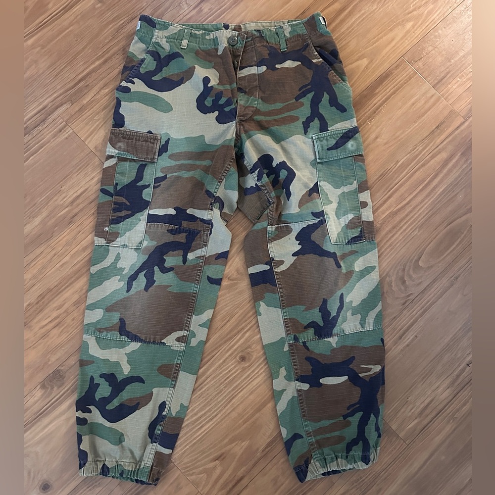 Vintage Army Issue Fatigue Cargo pants